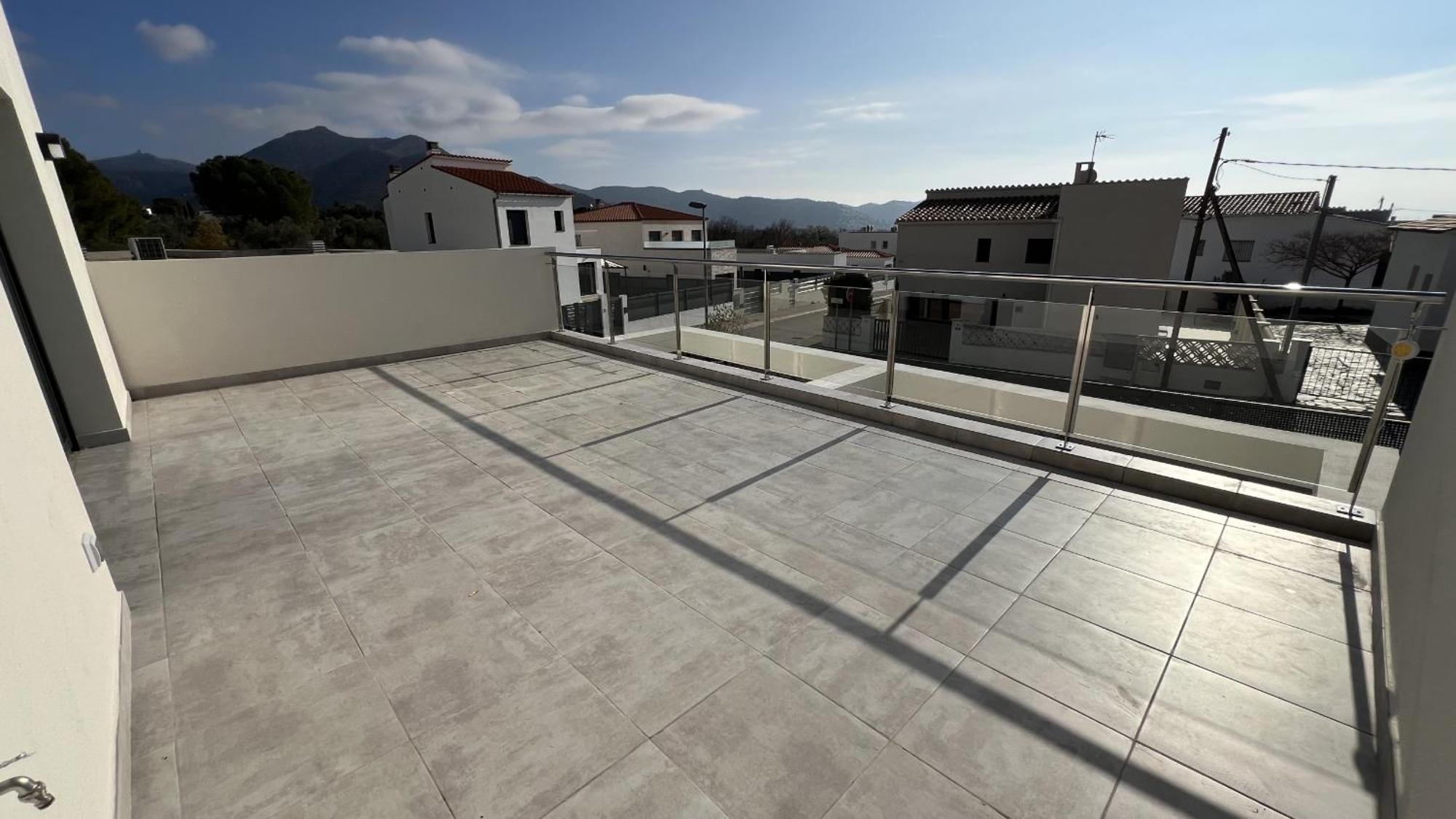 Casa Moderna Roses Con Piscina Y Jardin Mas Bosca, Roses Villa Palau Saverdera Exterior photo